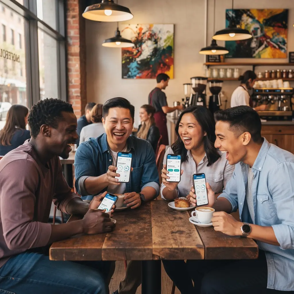 Rodzina ciesząca się spokojem dzięki ochronie ubezpieczeniowej samochodu.