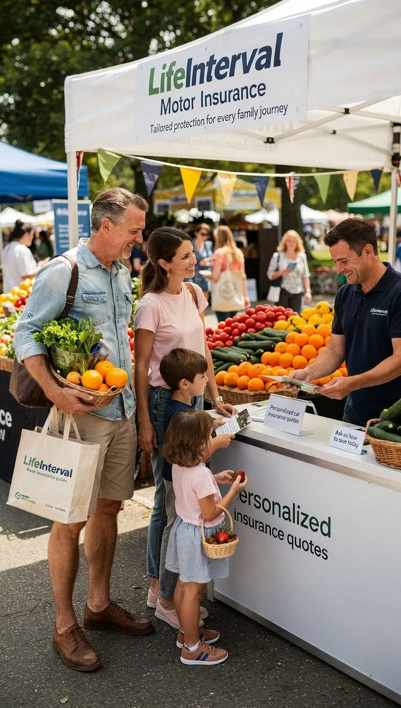 Rodzina podróżująca bezpiecznie dzięki odpowiedniemu ubezpieczeniu
